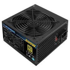 Hot TFDP 800W ATX Non-Modular Power Supply 90 PLUS Gold Silent Fan Connectors picture