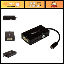 4K USB C to HDMI VGA DVI Multi-Port Video Adapter for Mac Windows Laptop Monitor picture