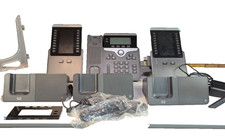 Cisco Phone parts lot Cords Docking station Stands etc  picture