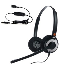 IPH-165 USB Headset with Noise Cancelling Microphone for Office and cengter- ... picture