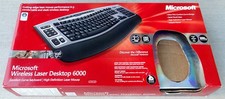 Microsoft Wireless Desktop 6000 w/ Receiver Dongle (NO Mouse) v2 Nice Works Well picture