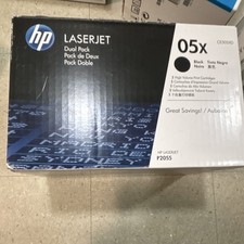 HP CE505XD 05X LaserJet Black Laser Toner Cartridge Dual Pack for P2055 picture