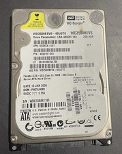 Western Digital WD SCORPIO WD2500BEVS-60UST0 250GB SATA 2.5