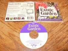 The Exotic Garden The Guide To Growing Plants PC CD-ROM SoftKey 1994 Windows 3.1 picture