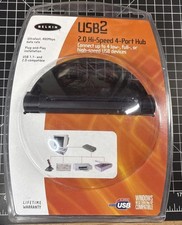 NEW SEALED BELKIN HI-SPEED USB 2.0 4 PORT HUB Model F5U224 picture