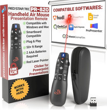 PR-820 Air Mouse Wireless Presentation Clicker, Laser Pointer picture