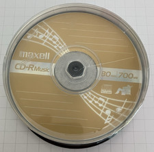 Maxell CD-R Music Gold 30 Pack 700MB 80 Min 32X Blank Recordable Audio CDs New picture