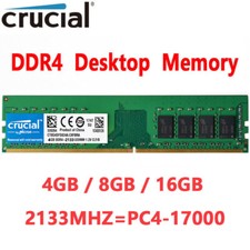 Crucial DDR4 4GB 8GB 16GB 2133Mhz  PC4-17000 288pins Desktop Memory Dimm Ram picture