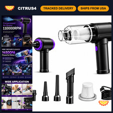 3-in-1 Vacuum Cleaner & Air Duster 14.5KPA, 110000RPM - USB Keyboard & PC Dust R picture