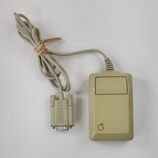 Vtg Apple Mouse IIc Vintage for IIc Desktop Macintosh Mac Serial A2M4015 Rare picture