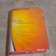 Microsoft Office Professional 2007 Retail Version-Used picture