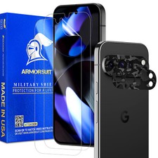 Armorsuit [2+2Pk] Screen Protector Google Pixel 9 Pro XL+ Vinyl Camera Protector picture
