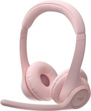 Logitech Zone 300 Wireless Bluetooth Headset PC , Mac, Chrome, Linux, iOS Pink picture