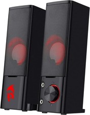 Redragon GS550 PC Gaming Speakers, 2.0 Channel Desktop Computer Sound Bar picture