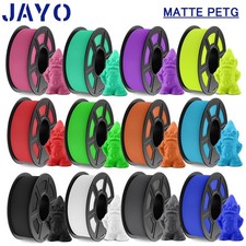 JAYO Matte PETG 3D Printer Filament 600MM/s 1.75mm 1.1KG Enhanced Toughness picture