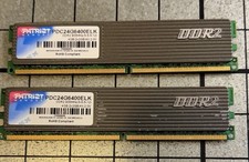 4GB (2GBx2) Patriot PC2-6400 800mhz Non-ECC DDR2 Ram PDC24G6400LLK picture