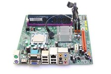 ACER MCP73T-AD  Motherboard LGA 775 DDR2. W/ C2D 2.8ghz CPU,4 GB ram. SKU216835 picture