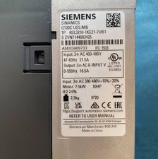 1PC used Siemens Drive 6SL3210-1KE21-7UB1 via DHL or Fedex fast shipping picture