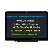 82W4001SUS 82W40009US LCD Touch screen for Lenovo 500e Yoga Chromebook Gen 4  picture
