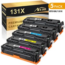 5PK CF210X-CF213A 131X Toner Cartridge Set for HP Laserjet Pro 200 M251nw M276nw picture