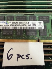 Lot of 6 - M393B1K70CH0-CH9Q4 Samsung 8GB PC3-10600R REG ECC DDR3-1333 Memory picture