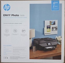 HP Photo Envy 7855 All-In-One InkJet Printer w/ Fax - BRAND NEW FACTORY SEALED picture