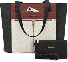 Laptop Bag for Women, 15.6 Inch Work Tote Computer Bag NEW picture