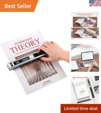 Versatile Portable Scanner for Photos & Text - 900 DPI, USB & Wireless Transfer picture