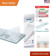 Elegant Clear TPU Keyboard Cover for iMac Magic Keyboard A2520 - Spill-Resistant picture