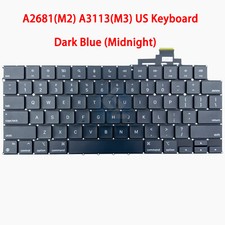NEW US Dark Blue (Midnight) Keyboard for MacBook Air 13