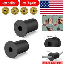 2PCS 3/4 inch Black Starlink Wall Grommets - Durable Cable Pass Through System picture
