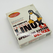 RARE Vintage Red Hat Linux 5.2 Operating System Deluxe NEW picture