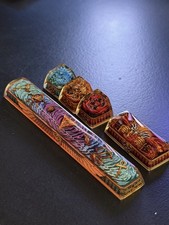 YU GI OH x DWARF FACTORY Artisan Keycap Official Licensed Handmade(full set x5) picture