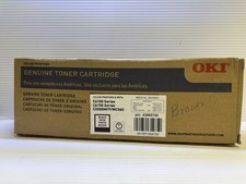 Oki 43865720 Genuine OEM Black Toner Cartridge C6100 C6150 C5500MFP MC560 picture