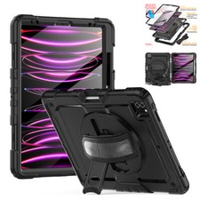 Rugged Shockproof Heavy Duty 360 Stand Case Cover For iPad Pro 12.9