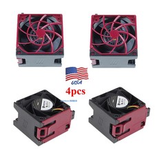4x CPU Fan Module for HP DL380 DL385 Gen10 G10 875075-001 870930-001 867118-001 picture