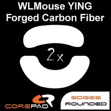 Corepad Skatez WLmouse YING Forged Carbon Fiber 8K Mouse Feet Skates PTFE Teflon picture