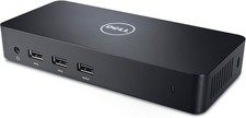 Dell USB 3.0 Ultra HD/4K Triple Display Docking Station D3100, Black picture
