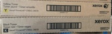 2 Genuine Xerox C9065 C9070 Toners 006R01734 Black 006R01737 Yellow picture