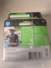 HP 63XL Black Ink Cartridge sealed expired 2023 picture