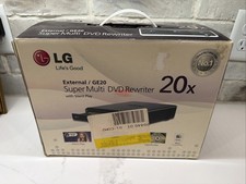 7LG External GE20 Super Multi DVD Rewriter 20x w/ Silent Play IN BOX picture