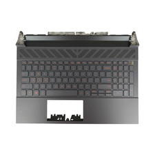 New For Dell G15 5530 5531 5535 2023 00144H Palmrest Case Keyboard Red Backlit picture