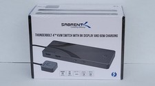 Sabrent Thunderbolt 4 KVM Switch with 8k Display and 60w Charging, New-unopened picture