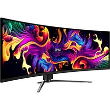 MSI MPG 491CQPX QD-OLED 49 in 1440p HDR 240 Hz Curved Ultrawide Gaming Monitor picture