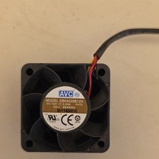 AVC DB04028B12H 12V 4-Pin Ball Bearing Computer Case Fan Black picture