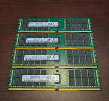 Lot Of 4 - Samsung 16GB DDR4-2400 ECC RDIMM 2Rx4 PC4-2400T M393A2G40EB1 64GB picture