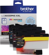 Brother LC30333PKS Multicolor INKvestment Tank Ink Cartridges (Exp. Apr. 2027) picture