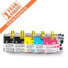 5PK LC203 203XL LC201 Ink Cartridge For Brother MFC-J460DW MFC-J480DW MFC-J485DW picture