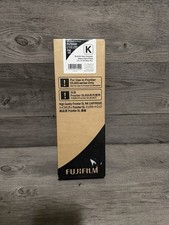 Genuine Fujifilm Black Ink Cartridge DL600 Exp 07/2024 700 ml C13T652110 picture