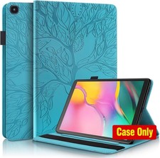 Premium Slim PU Leather Folio Case for Samsung Galaxy Tab A 10.1 2019 - Turquois picture